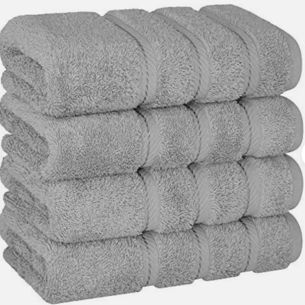 American Soft Linen 6 Piece Luxury Hand Towel Set.  100% Turkish Cotton.  New.